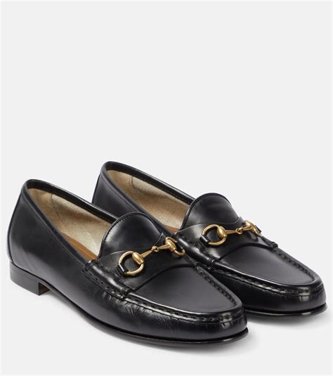 mocassino gucci uomo 1953|GUCCI Horsebit 1953 Leather Loafers for Men .